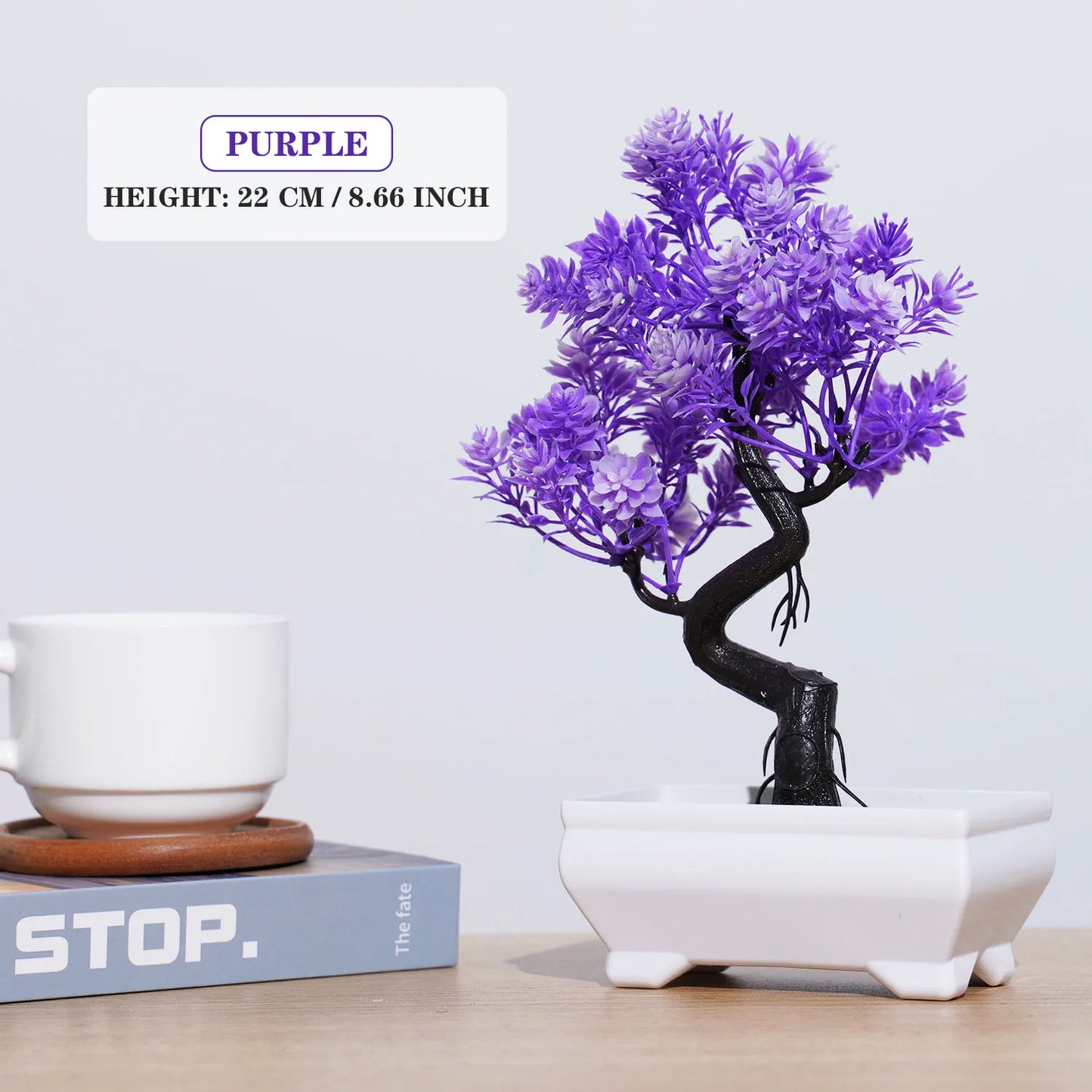 Plantes artificielles Bonsai Petit arbre Simulation Plantes en pot