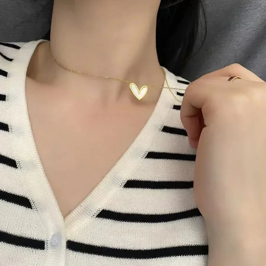 Bijoux Collier pendentif Cœur