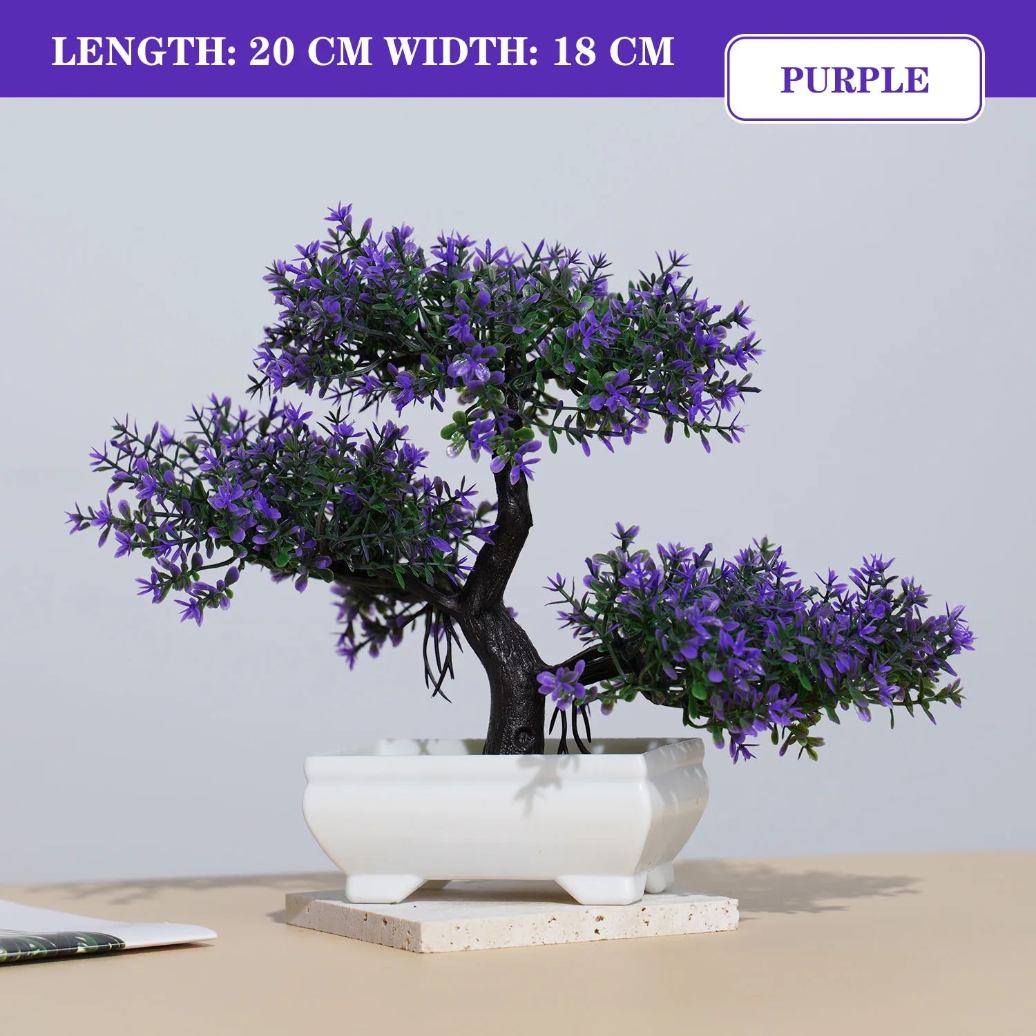 Plantes artificielles Bonsai Petit arbre Simulation Plantes en pot