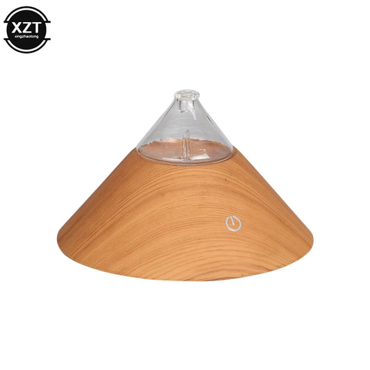 Anion Aroma Diffuser For Home Room Fragrance Smell Distributor Essential Oil Waterless Wood Base Ultrasonic Diffuser