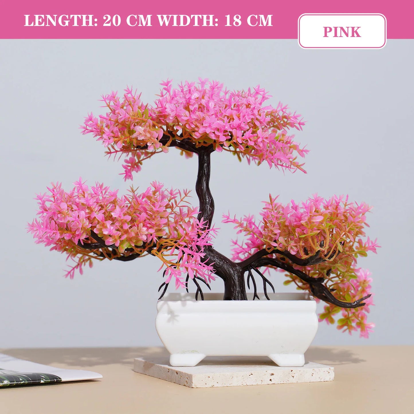 Plantes artificielles Bonsai Petit arbre Simulation Plantes en pot