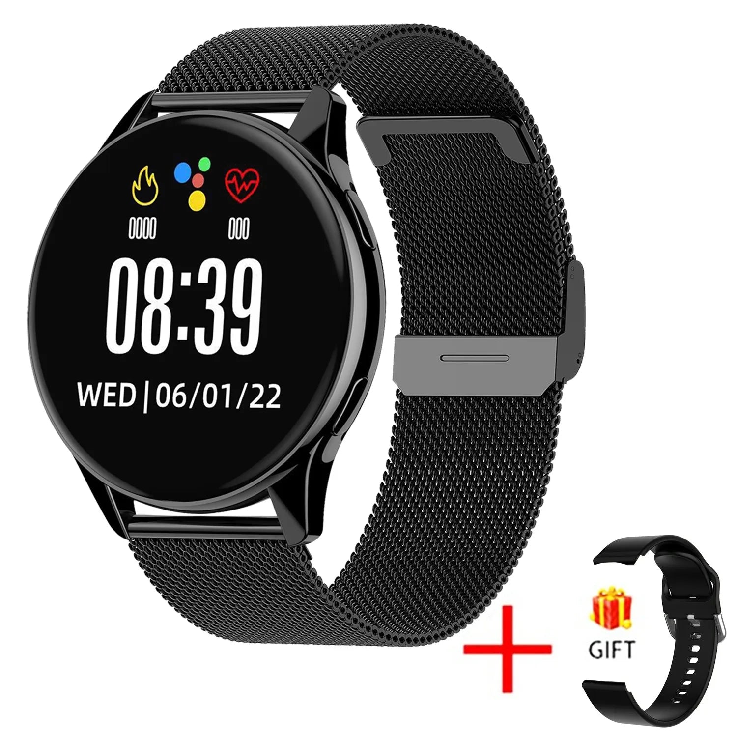 Smart Watch Santé Bluetooth Fitness - Androïde & IOS