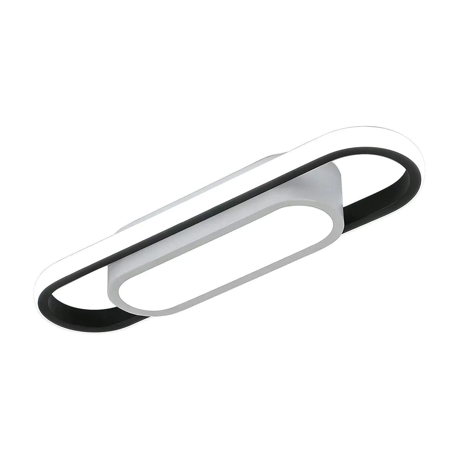 Plafonnier LED Ovale 24W,6500K chambre à coucher, cuisine, salon