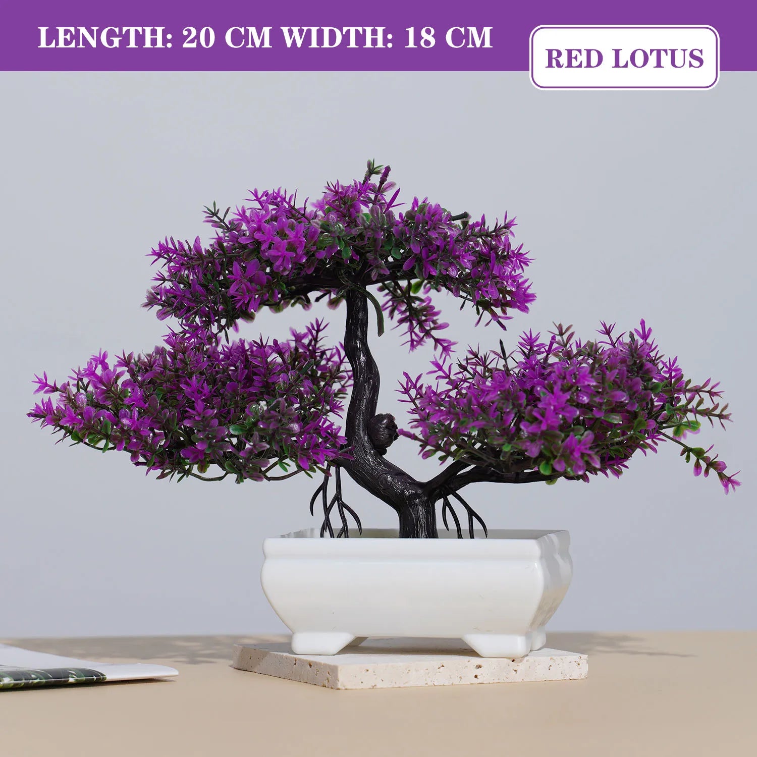 Plantes artificielles Bonsai Petit arbre Simulation Plantes en pot