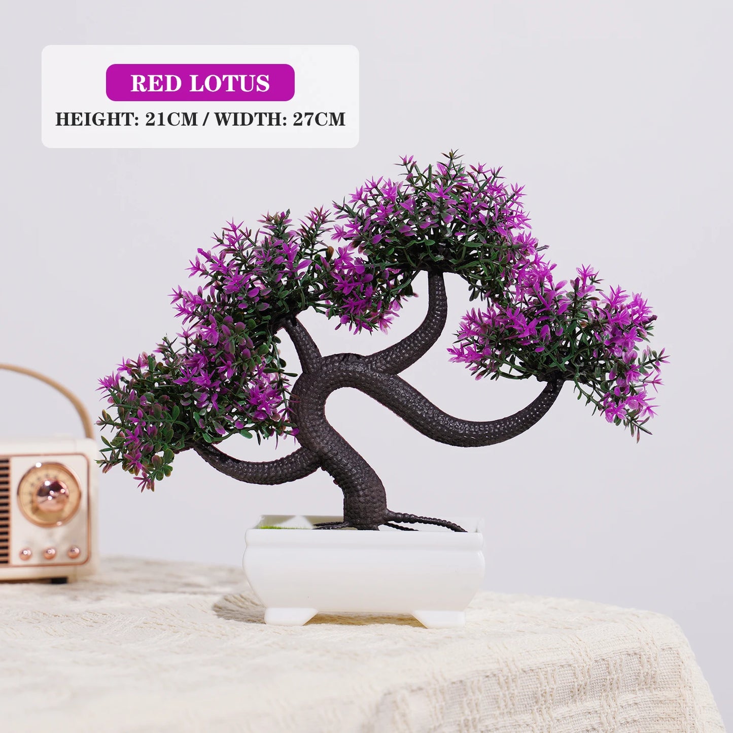 Plantes artificielles Bonsai Petit arbre Simulation Plantes en pot