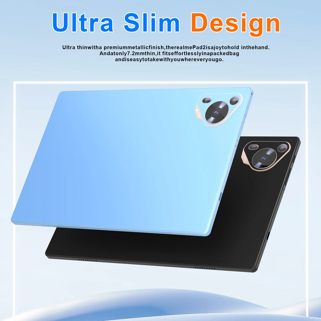 Pad 9 Pro 10.1 Inch 2K Full-Screen 16GB+1TB Snapdragon 8 Gen2 Android 13 24MP+48MP High-Performance Tablet