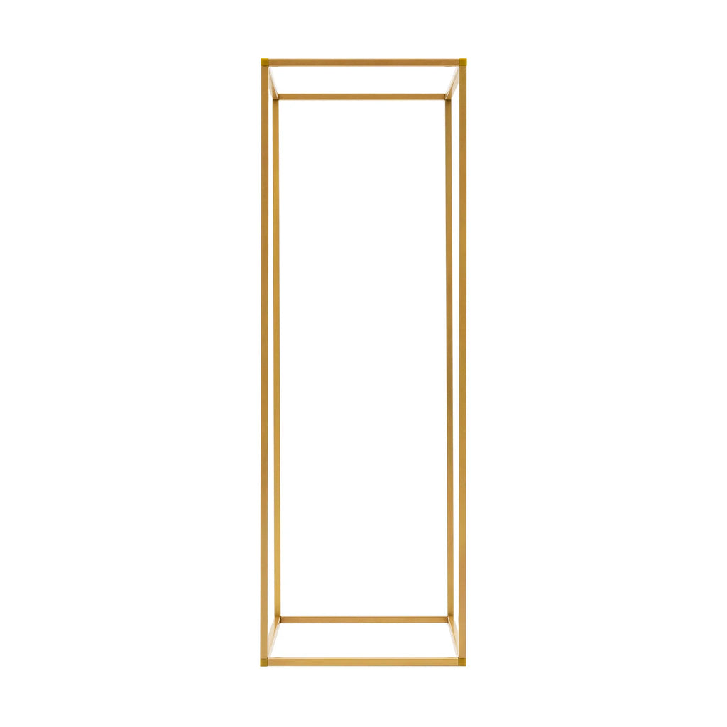 10Pcs Colonnes en Métal Doré | 80 cm Présentoir bouquet Décoration Mariage Fête Anniversaire Évenements