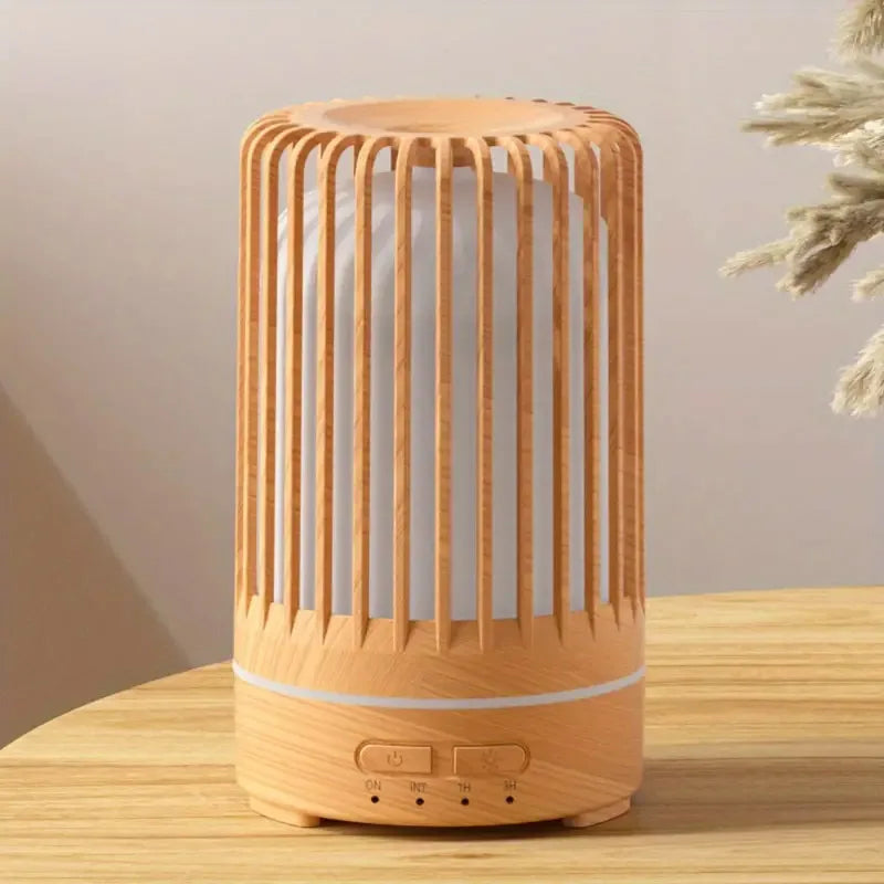150ml Diffuseur d’arômes à ultrasons Humidificateur d’air USB 7 couleurs Veilleuse